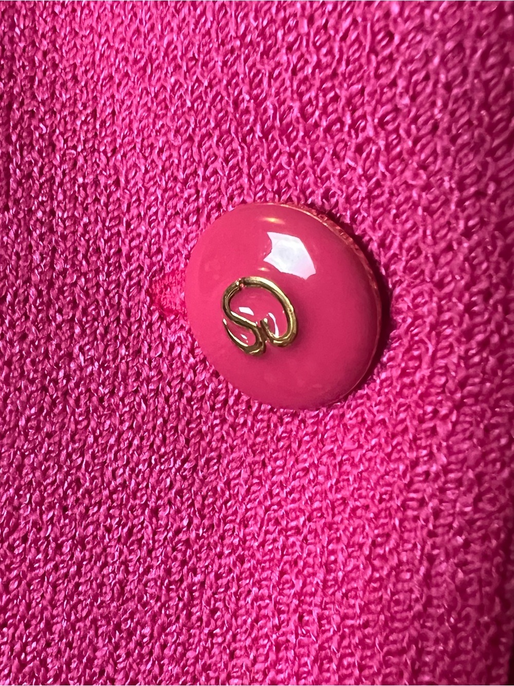 St. John Collection by Marie Gray VTG Pink Knit 2-Piece Jacket & Skirt Set Sz. 6 - Picture 7 of 12
